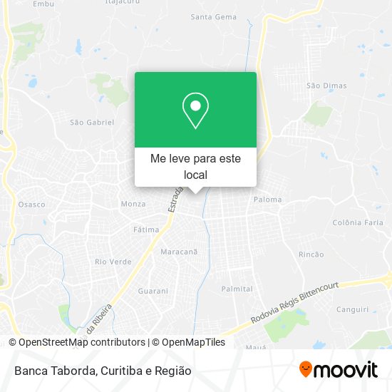 Banca Taborda mapa