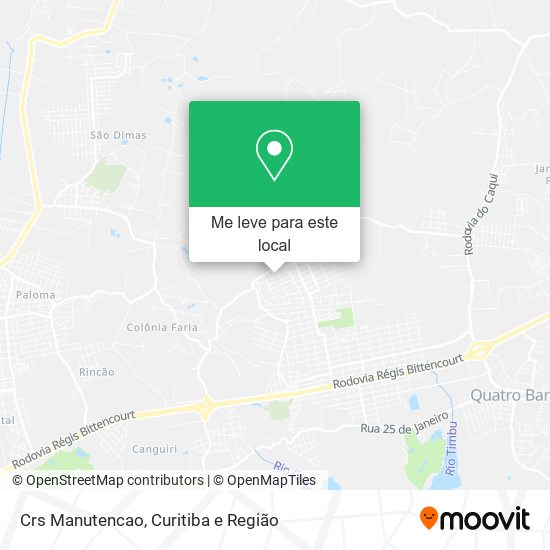 Crs Manutencao mapa