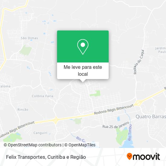 Felix Transportes mapa