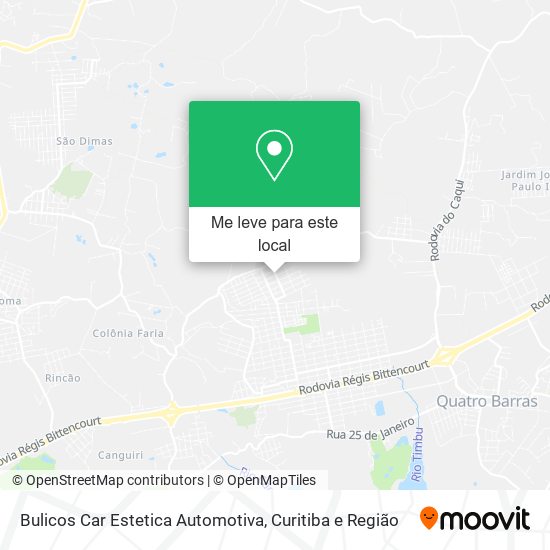 Bulicos Car Estetica Automotiva mapa