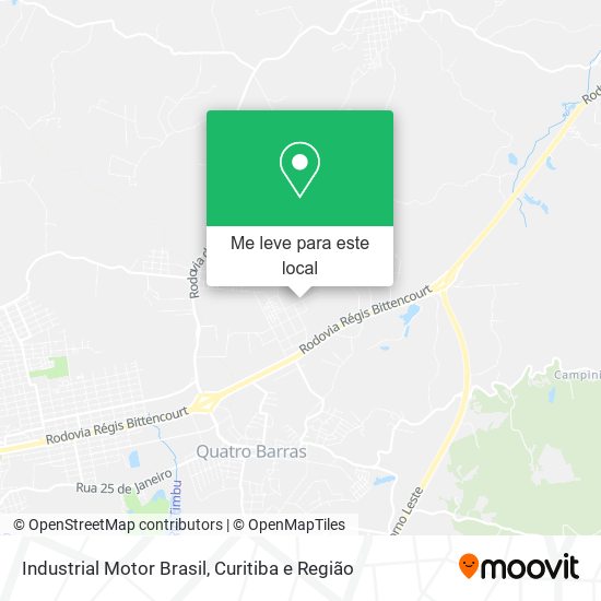 Industrial Motor Brasil mapa