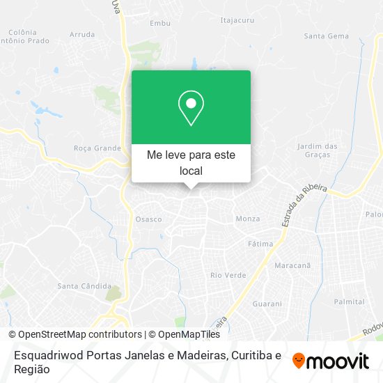 Esquadriwod Portas Janelas e Madeiras mapa