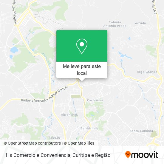 Hs Comercio e Conveniencia mapa
