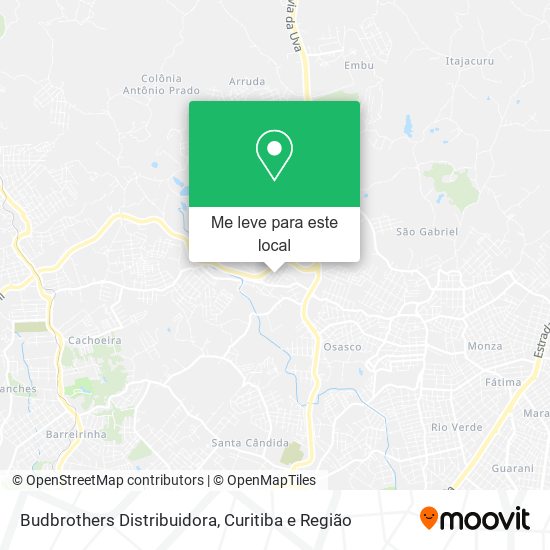 Budbrothers Distribuidora mapa