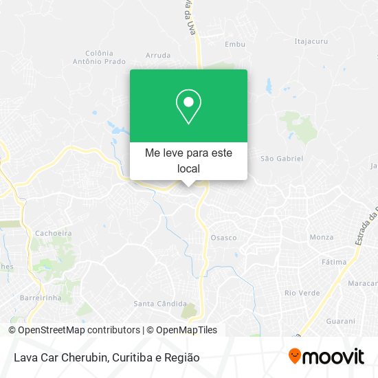 Lava Car Cherubin mapa