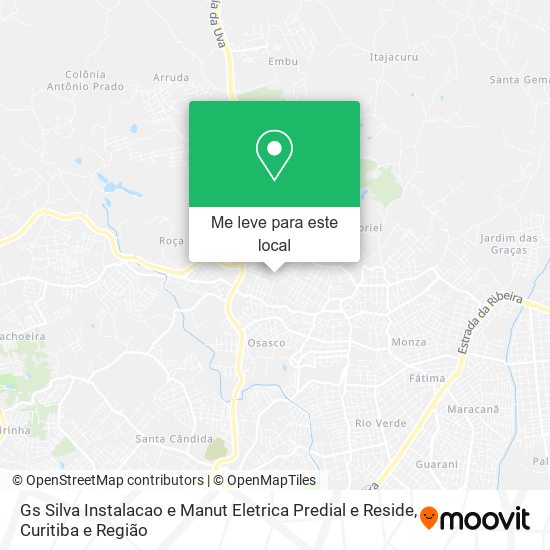 Gs Silva Instalacao e Manut Eletrica Predial e Reside mapa