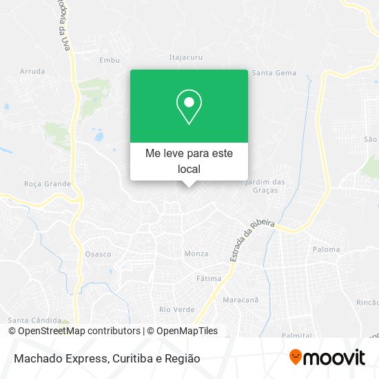 Machado Express mapa