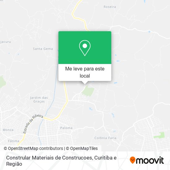 Constrular Materiais de Construcoes mapa