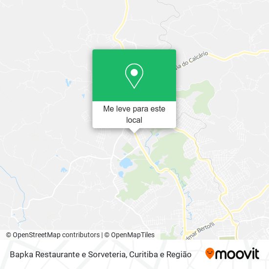 Bapka Restaurante e Sorveteria mapa