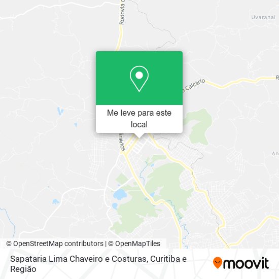 Sapataria Lima Chaveiro e Costuras mapa