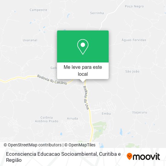 Econsciencia Educacao Socioambiental mapa