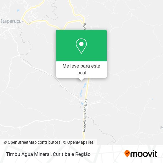 Timbu Agua Mineral mapa