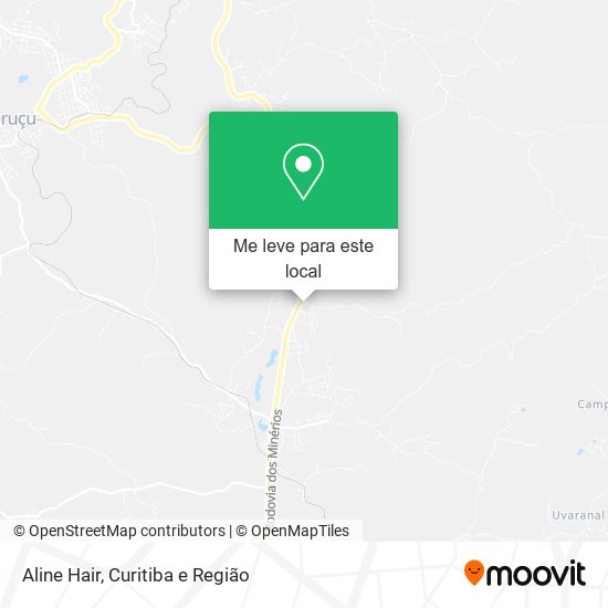 Aline Hair mapa