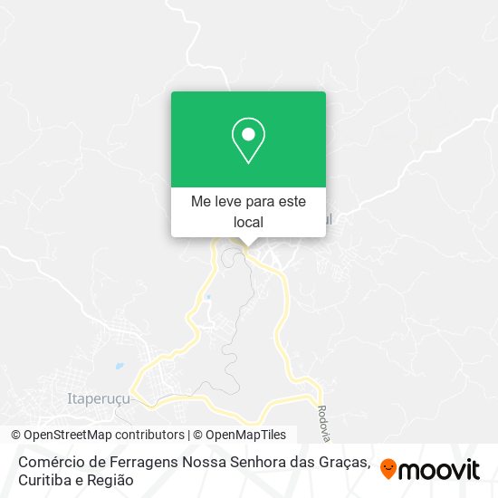 Comércio de Ferragens Nossa Senhora das Graças mapa