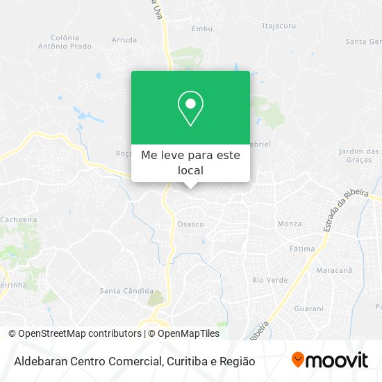 Aldebaran Centro Comercial mapa