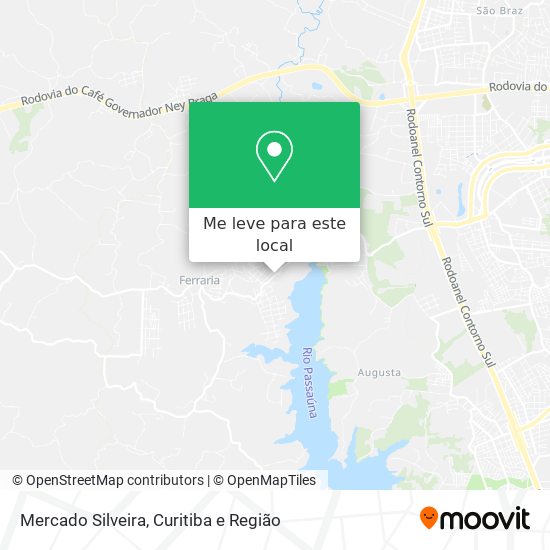 Mercado Silveira mapa