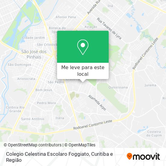 Colegio Celestina Escolaro Foggiato mapa