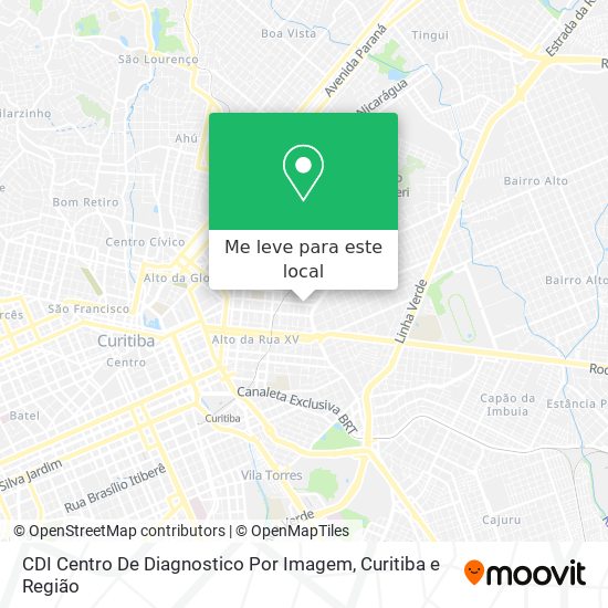 CDI Centro De Diagnostico Por Imagem mapa