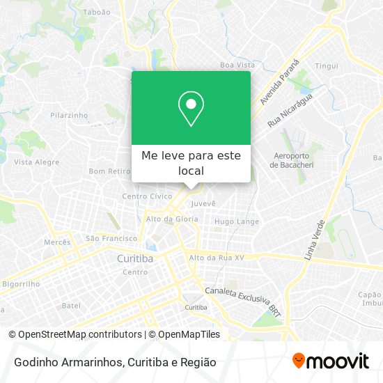 Godinho Armarinhos mapa