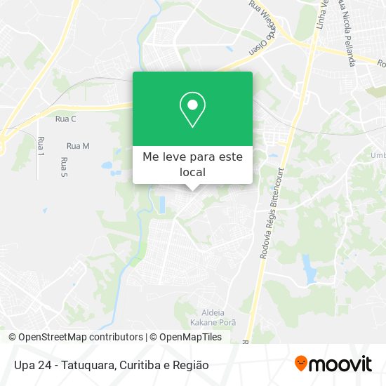 Upa 24 - Tatuquara mapa