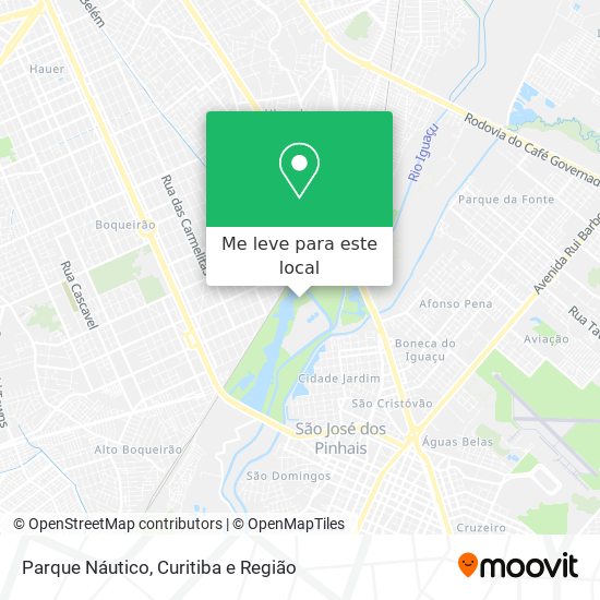 Parque Náutico mapa