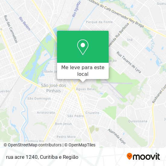 rua acre 1240 mapa