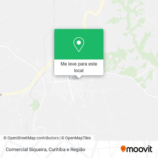 Comercial Siqueira mapa