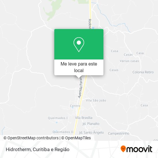 Hidrotherm mapa