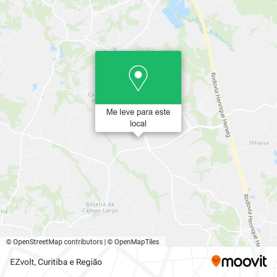 EZvolt mapa