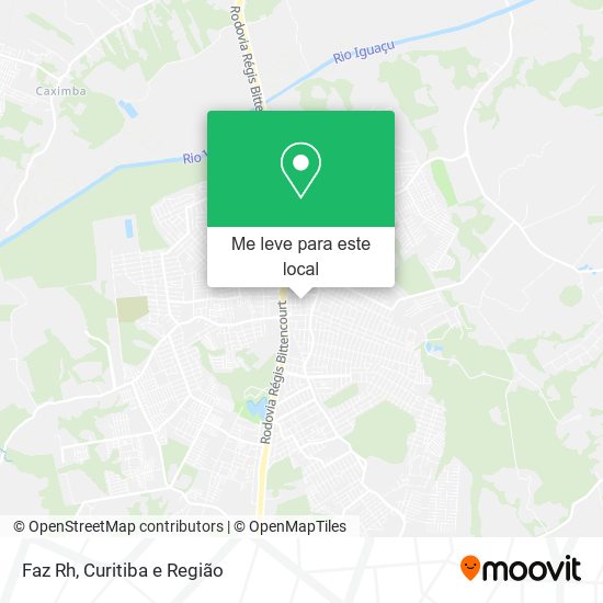 Faz Rh mapa