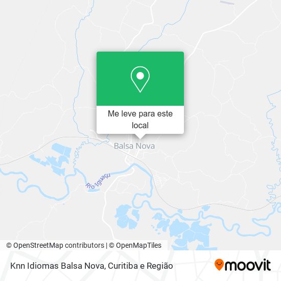 Knn Idiomas Balsa Nova mapa