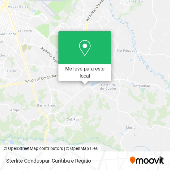Sterlite Conduspar mapa