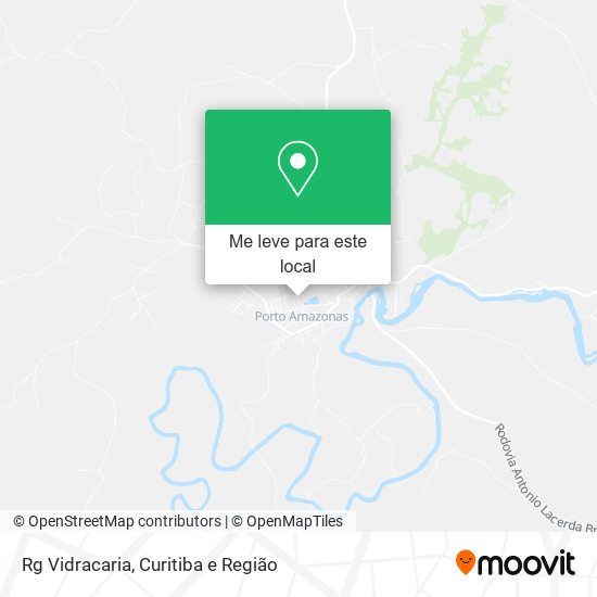 Rg Vidracaria mapa