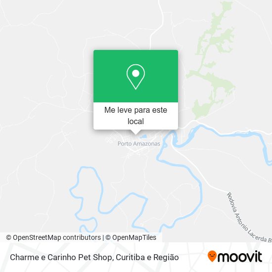 Charme e Carinho Pet Shop mapa