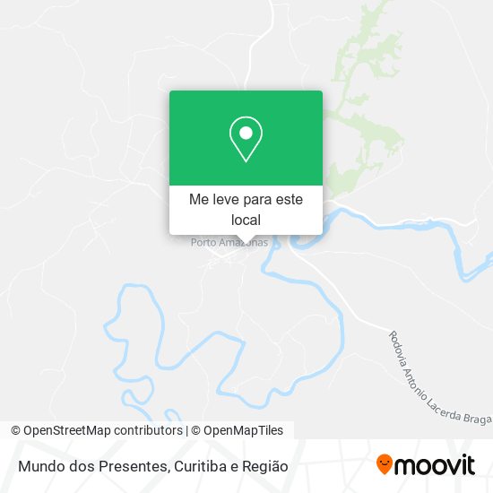 Mundo dos Presentes mapa