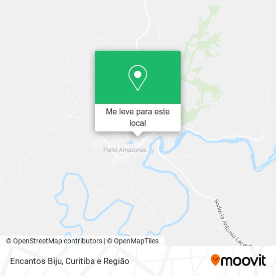 Encantos Biju mapa