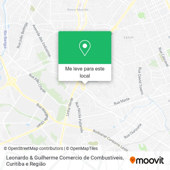 Leonardo & Guilherme Comercio de Combustiveis mapa