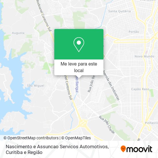 Nascimento e Assuncao Servicos Automotivos mapa
