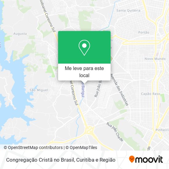 Congregação Cristã no Brasil mapa