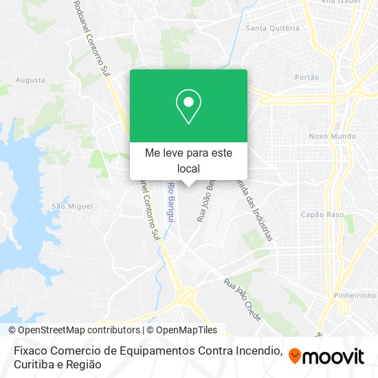 Fixaco Comercio de Equipamentos Contra Incendio mapa