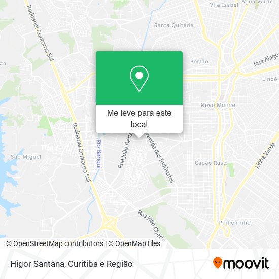 Higor Santana mapa