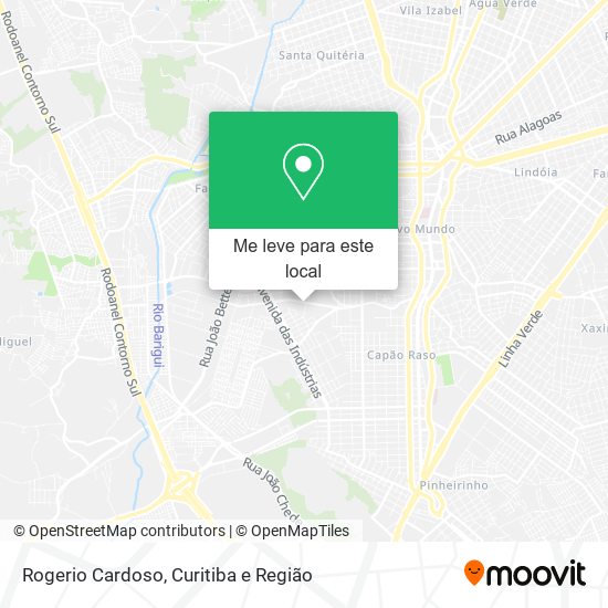 Rogerio Cardoso mapa