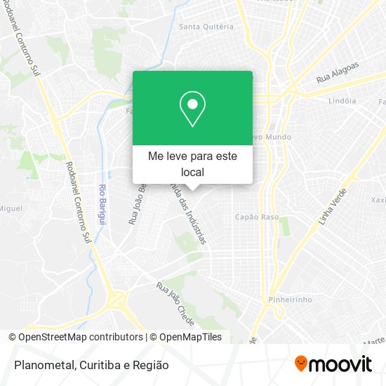 Planometal mapa