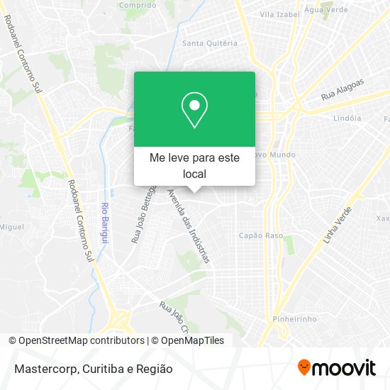 Mastercorp mapa