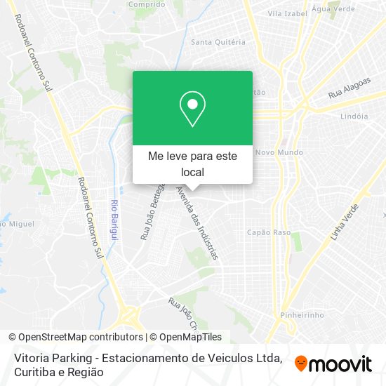 Vitoria Parking - Estacionamento de Veiculos Ltda mapa