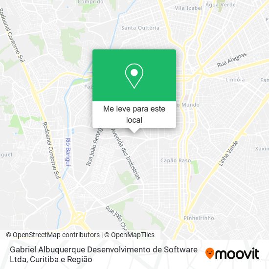 Gabriel Albuquerque Desenvolvimento de Software Ltda mapa