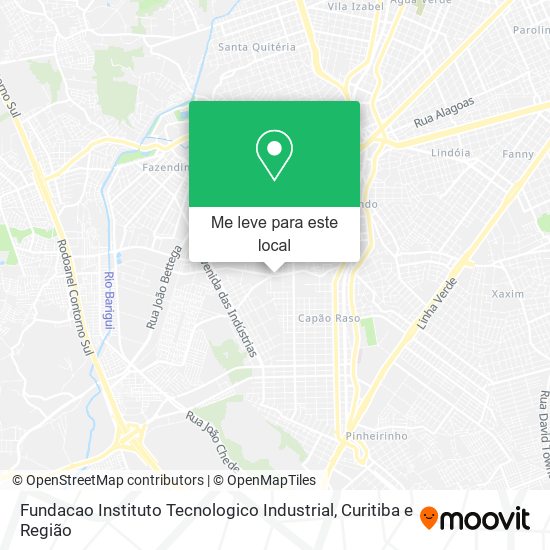 Fundacao Instituto Tecnologico Industrial mapa