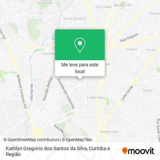Kathlyn Gregorio dos Santos da Silva mapa