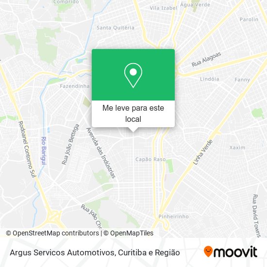 Argus Servicos Automotivos mapa