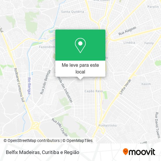 Belfix Madeiras mapa